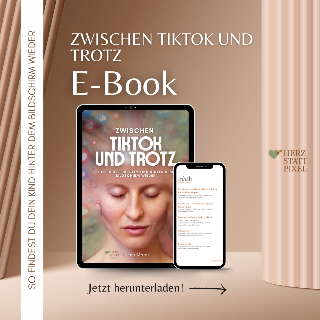 Zwischen Tiktok und Trotz - So findest du dein Kind hinter dem Bildschirm wieder