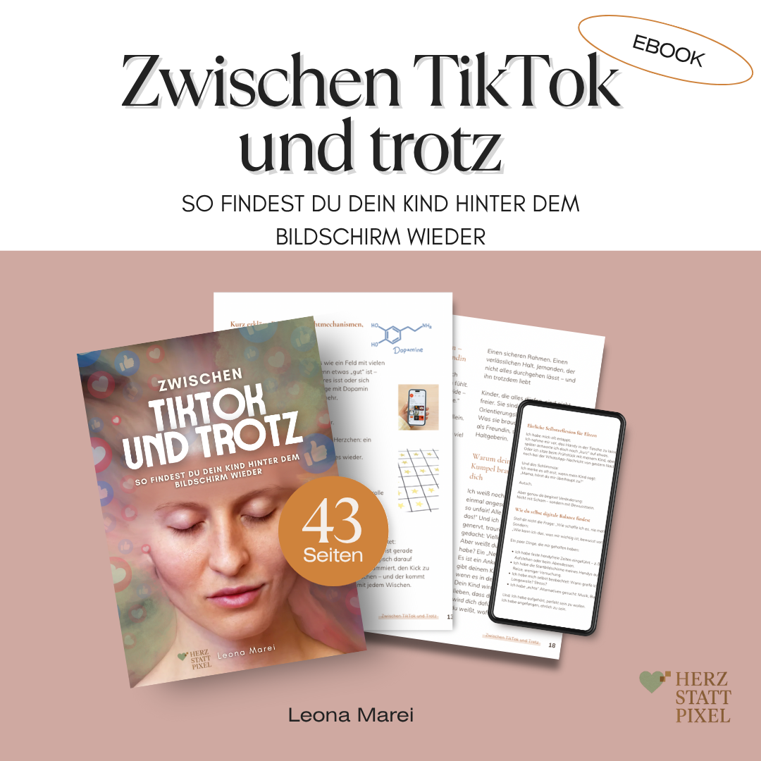 Zwischen Tiktok und Trotz - So findest du dein Kind hinter dem Bildschirm wieder